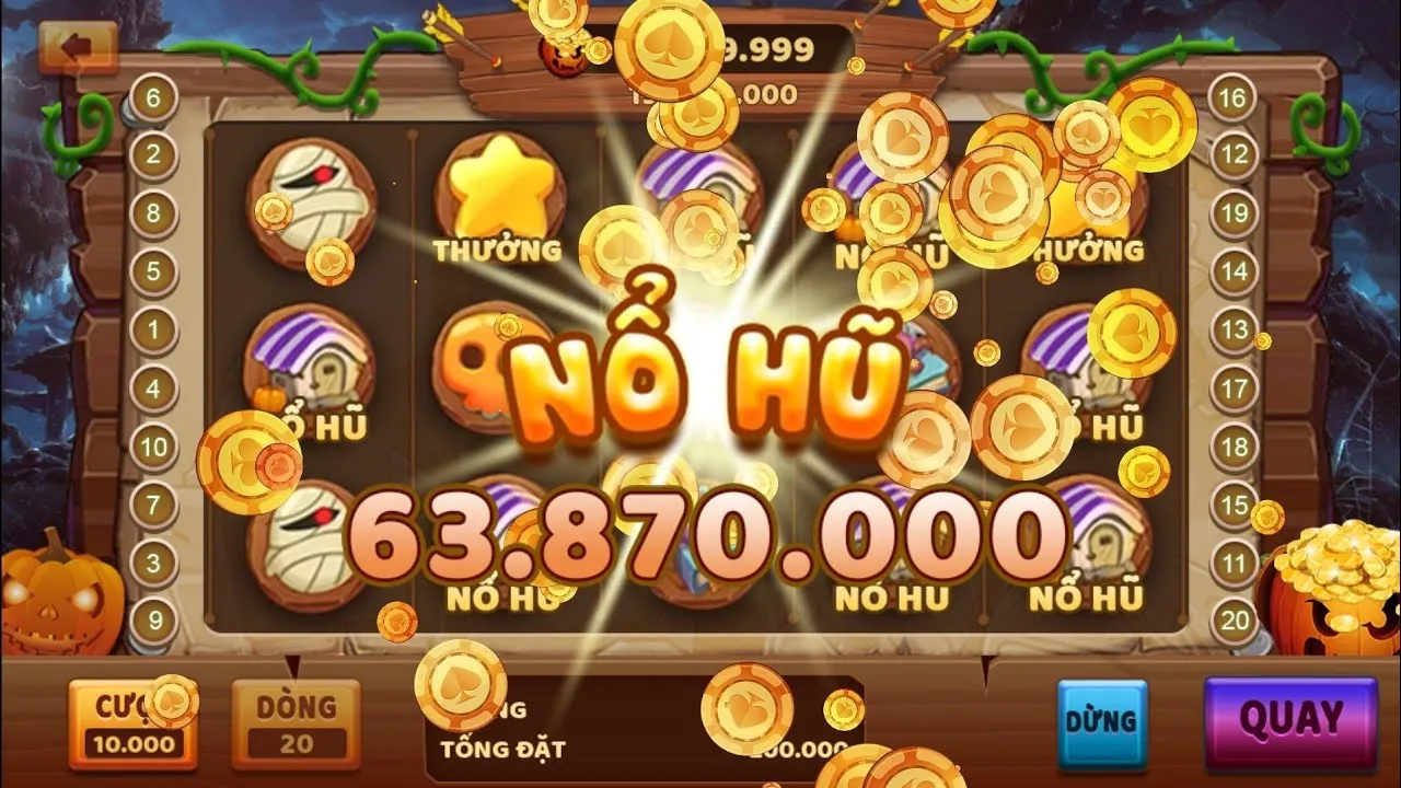 Trò chơi Nổ Hũ Jackpot nổi bật
